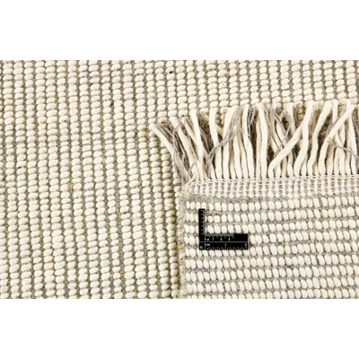 Gyapjú szőnyeg szürke Nordic Flair 200 x 80 cm