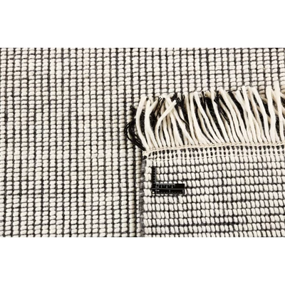 Gyapjú szőnyeg acélszürke Nordic Flair 300 x 80 cm