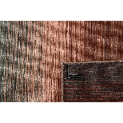 Barna színes gyapjú kilim szőnyeg 300 x 80 cm