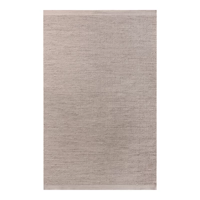 Bézs kézzel szőtt gyapjú szőnyeg 300x200 cm