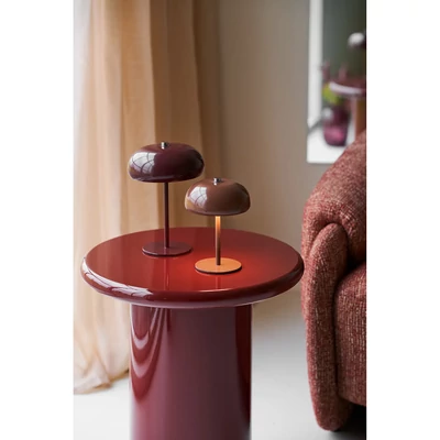 Bordó LED asztali lámpa