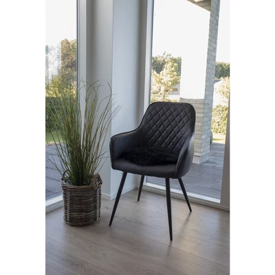 Fekete báránybőr ülőpárna 2 db