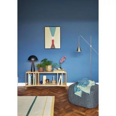 Gomba alakú fekete asztali lámpa 50 cm