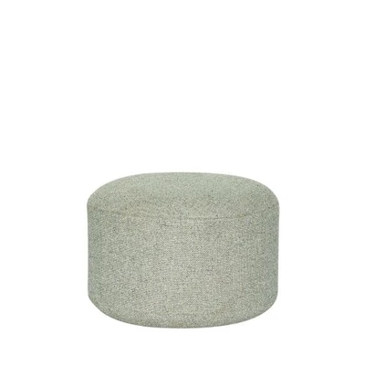 Halványzöld textil puff ø52 cm