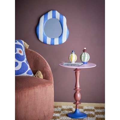 Háromszínű fém kisasztal 52 cm