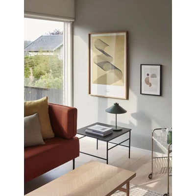 Minimalista fém kisasztal szett 2 db