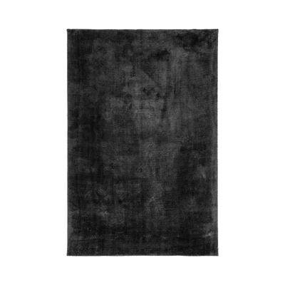 Modern antracit szürke szőnyeg 230x160 cm