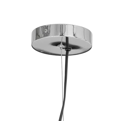 Natúr rácsos függőlámpa 43 cm