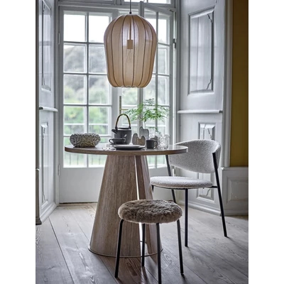 Natúr színű óriás függőlámpa 50 cm