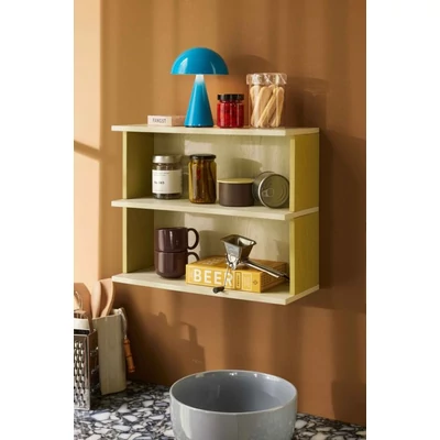 Színes tölgyfa fali szekrény 50 cm