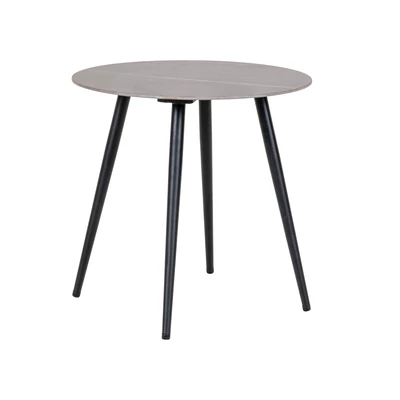 Szürke kerámia kisasztal Ø45 cm