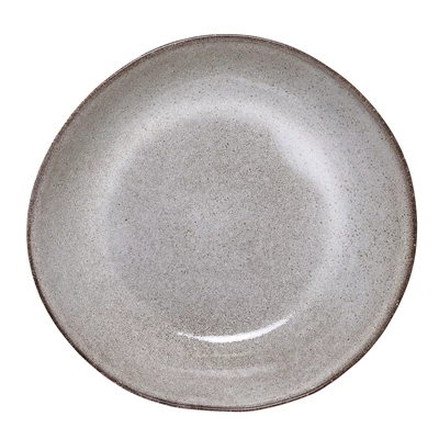 Szürke kerámia mélytányér 6 db
