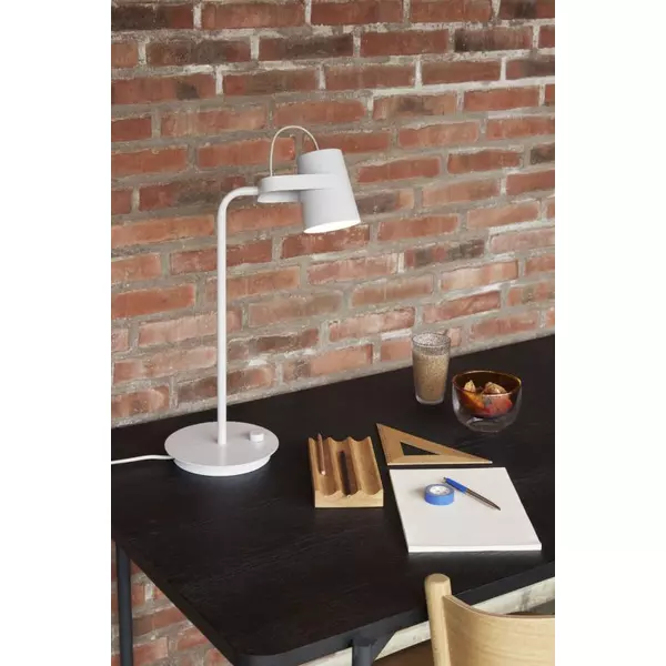 Világosszürke íróasztal lámpa