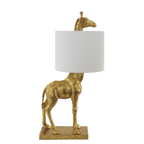 Zsiráf alakú asztali lámpa