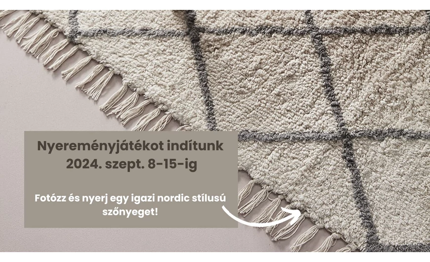 Nyereményjáték nordic szőnyegért!