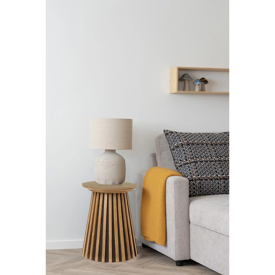 Osaka natúr tölgy lerakó asztal 40 cm