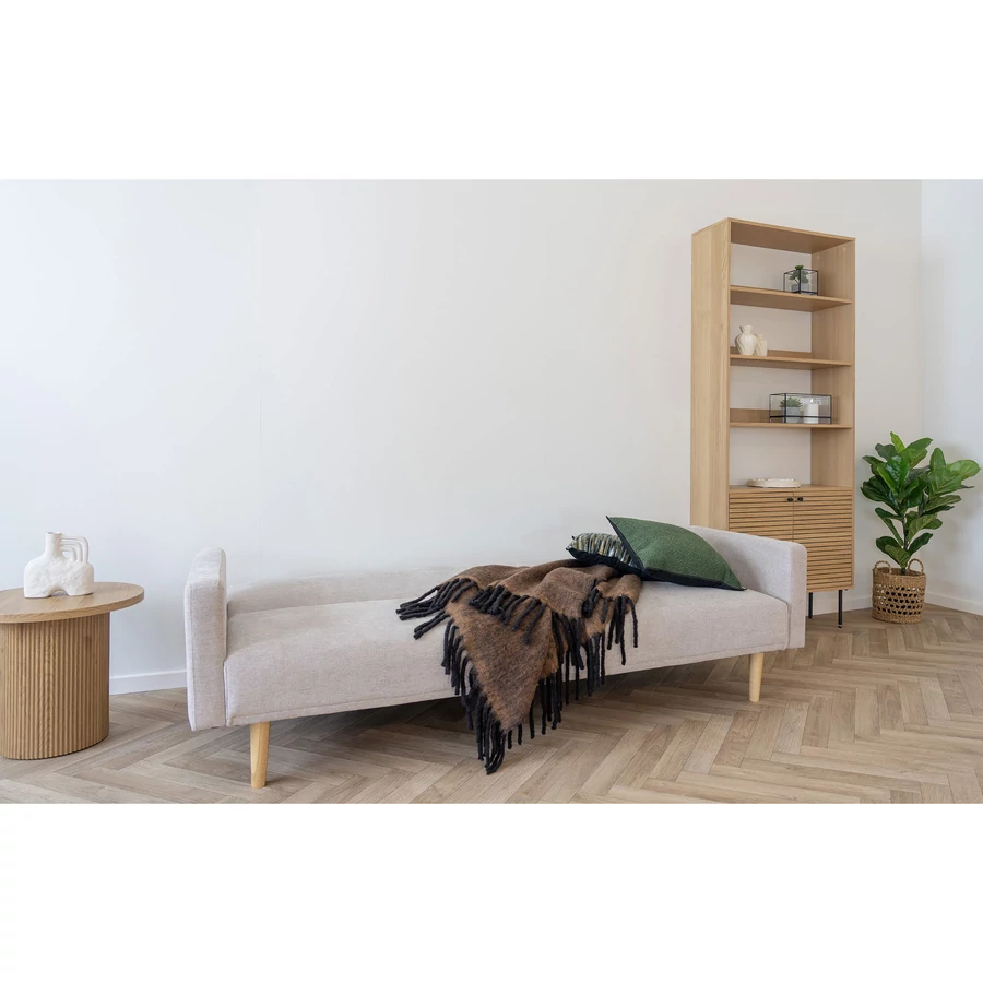 Barna és fekete rojtos takaró 130x170 cm