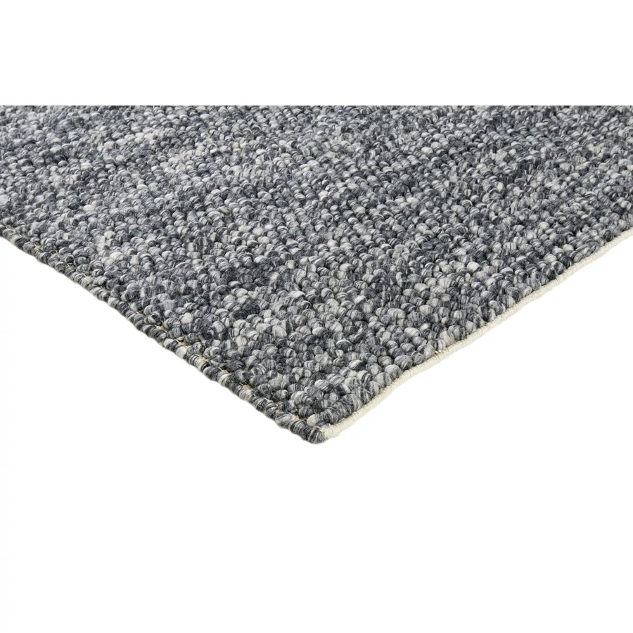 Sötétszürke Drops gyapjú szőnyeg 350 x 250 cm