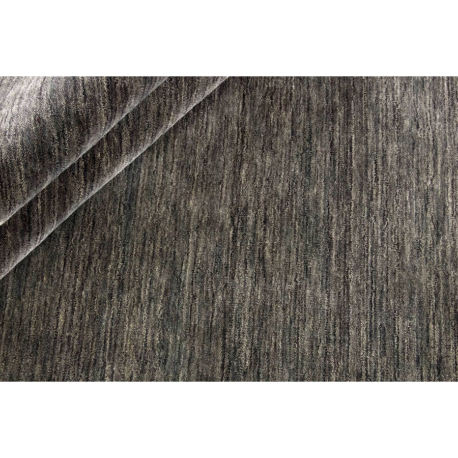 Sötétszürke prémium gyapjú szőnyeg Panorama Uni 200 x 140 cm