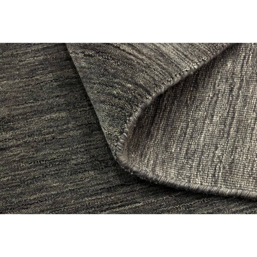 Sötétszürke prémium gyapjú szőnyeg Panorama Uni 350 x 250 cm