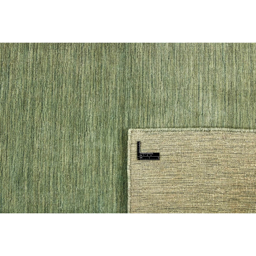 Zöld prémium gyapjú szőnyeg Panorama Uni 300 x 200 cm