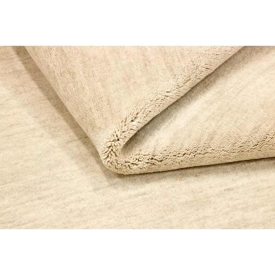 Fehér prémium gyapjú szőnyeg Panorama Uni 200 x 140 cm