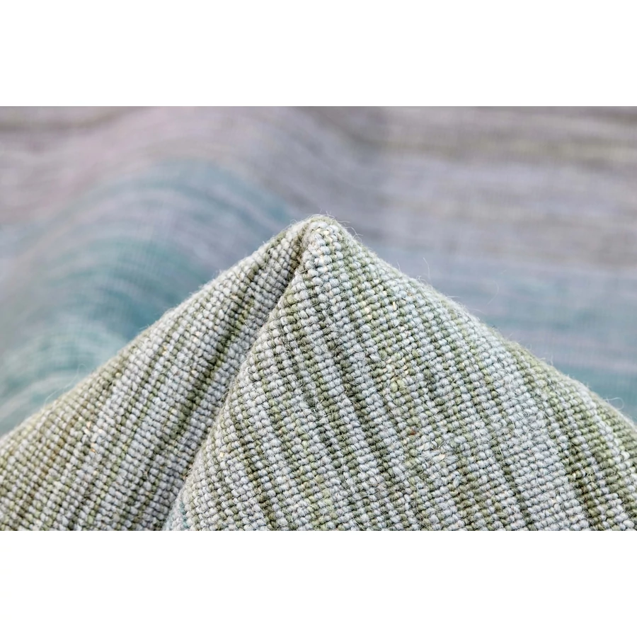 Kék és szürke gyapjú kilim szőnyeg 200 x 140 cm