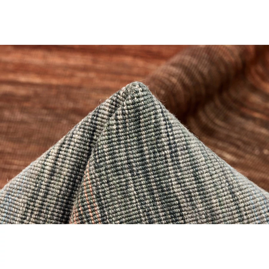 Barna színes gyapjú kilim szőnyeg 200 x 140 cm