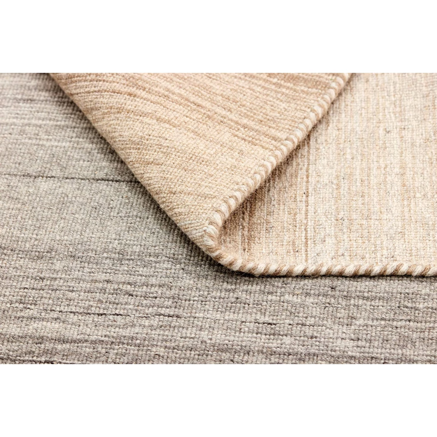 Barna gyapjú kilim szőnyeg 300 x 80 cm