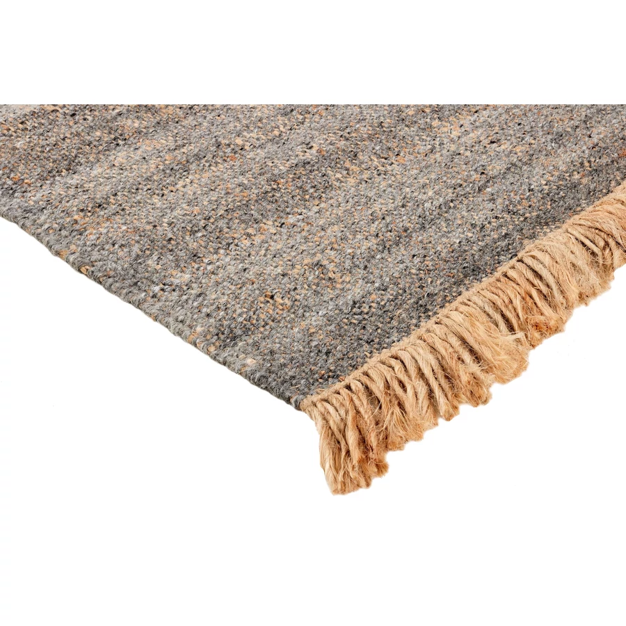 Sötétszürke gyapjú szőnyeg Nordic Flair 300x200 cm