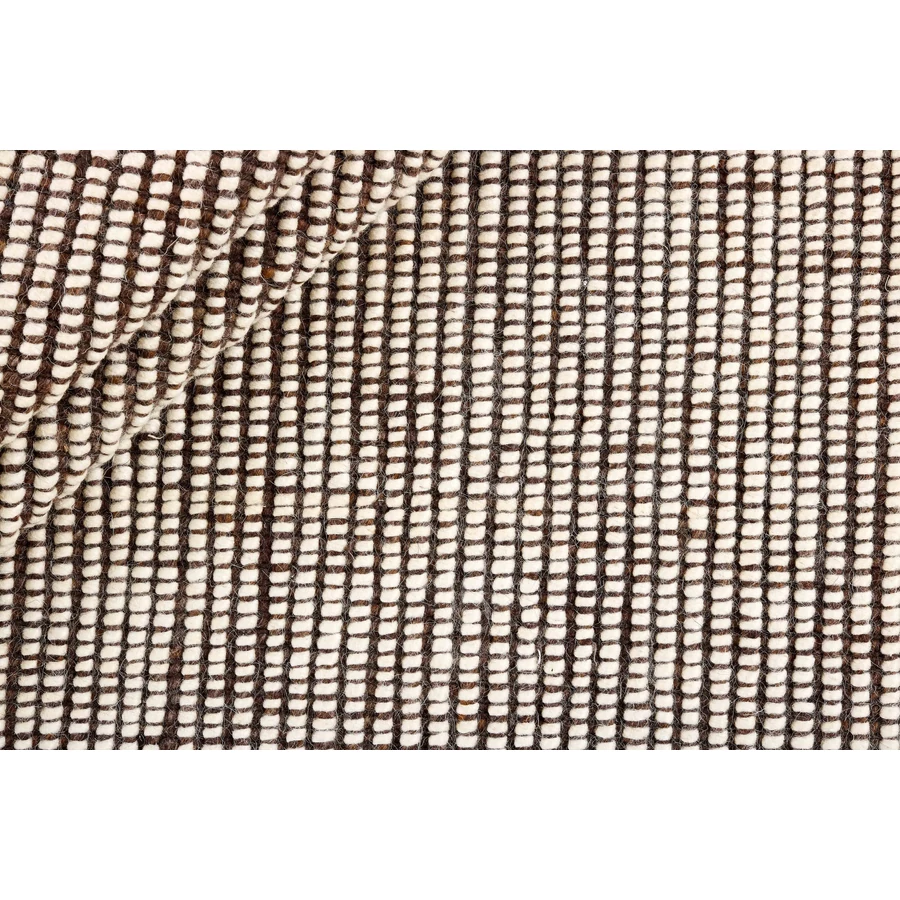 Gyapjú szőnyeg barna Nordic Flair 240 x 170 cm