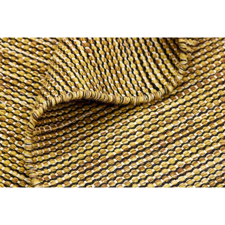 Sárga kilim Atlas szőnyeg 200 x 80 cm