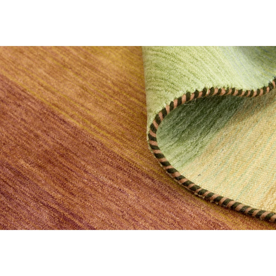 Színes gyapjú szőnyeg 90 x 60 cm