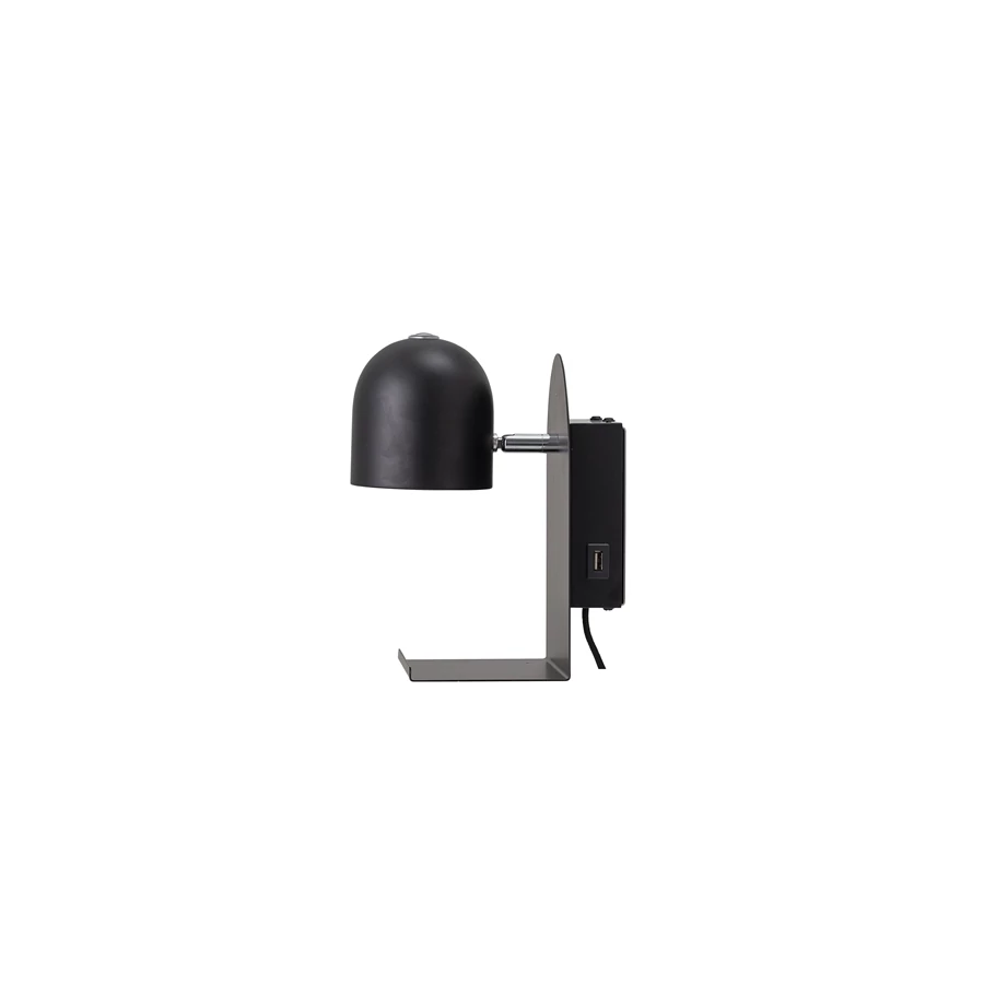 USB töltős LED fali lámpa 21 cm