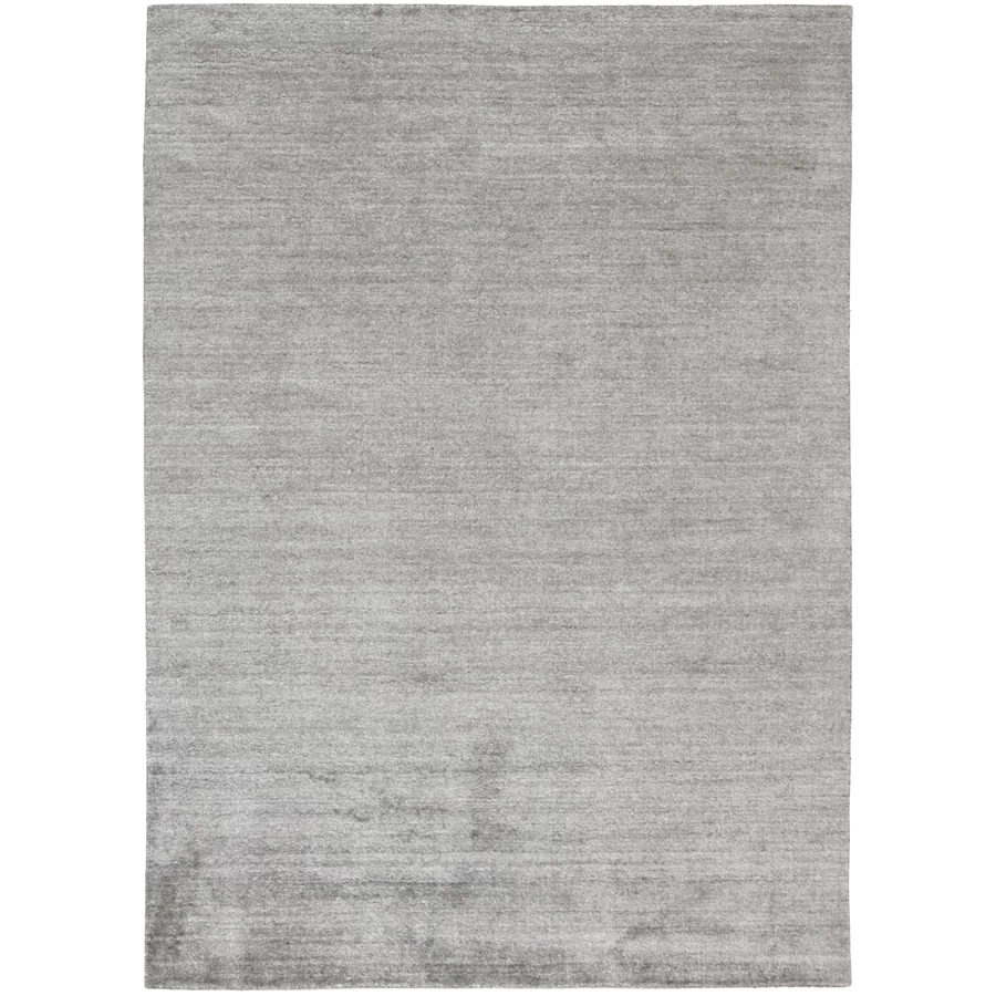 Acélszürke bambusz viszkóz szőnyeg 170x240 cm