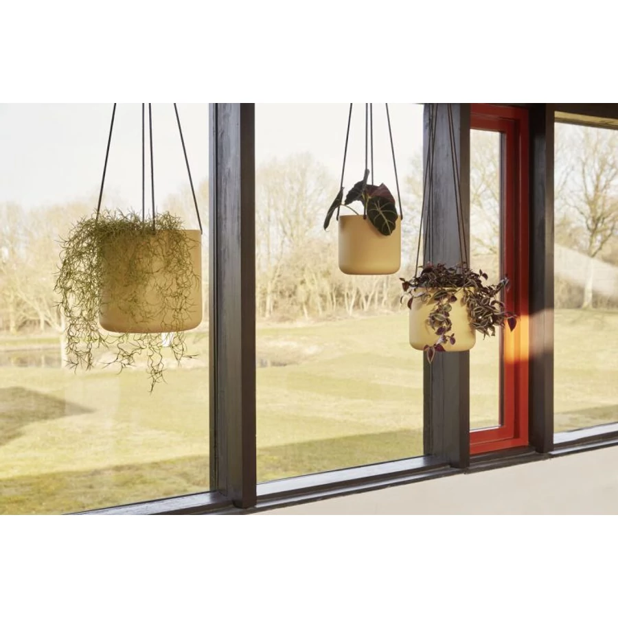 Bézs függő kaspó szett