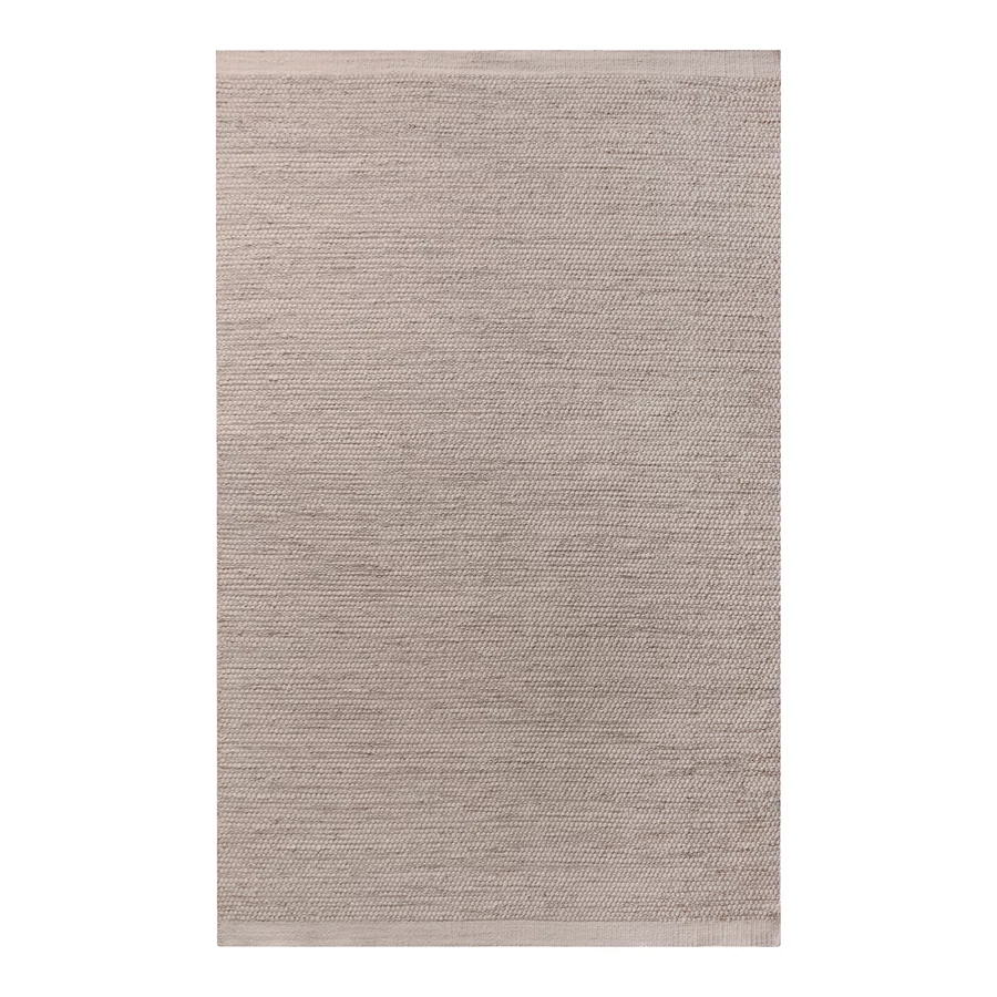 Bézs kézzel szőtt gyapjú szőnyeg 300x200 cm