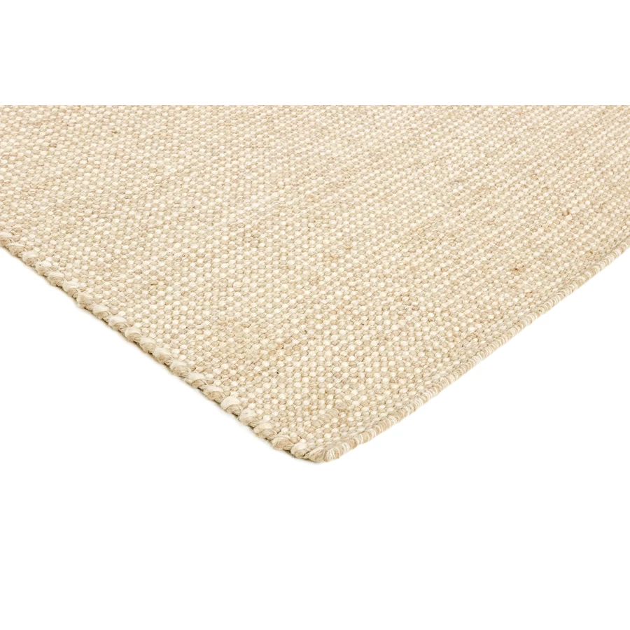 Bézs prémium gyapjú szőnyeg 200x140 cm