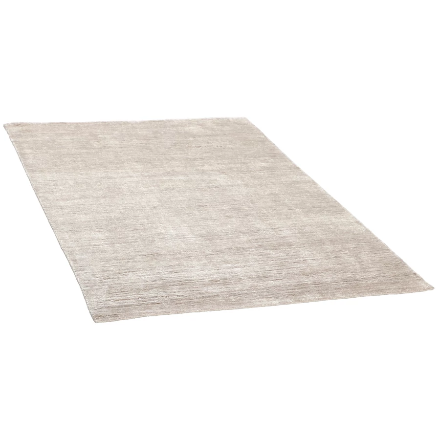 Csontfehér bambusz viszkóz szőnyeg 140x200 cm