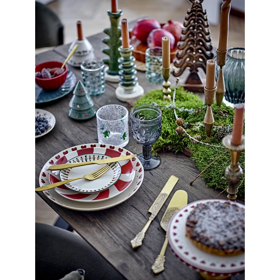 Diótörő mintás desszert tányér 6 db