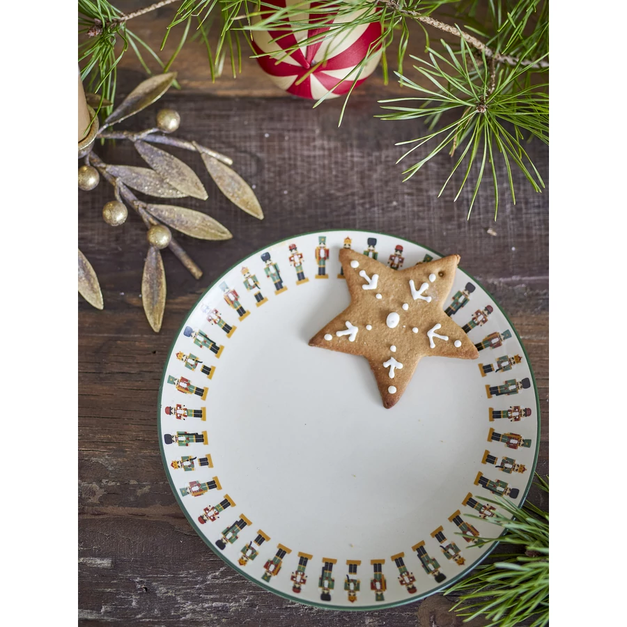 Diótörő mintás lapos tányér 6 db