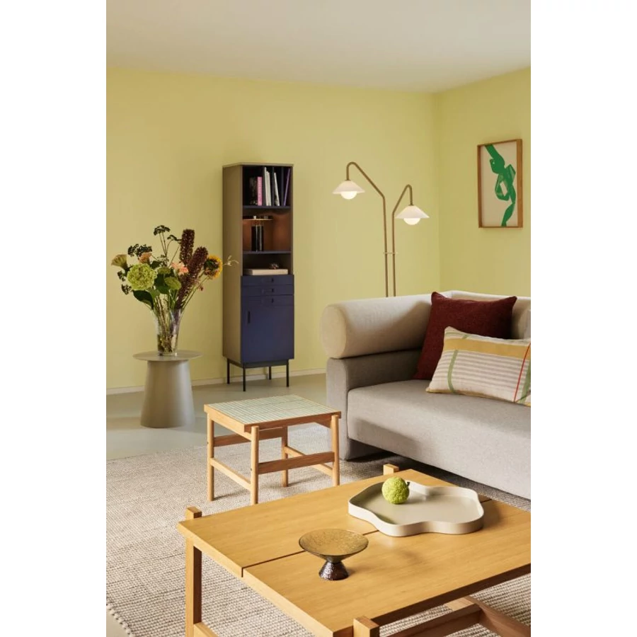 Elegáns bézs kétágú állólámpa