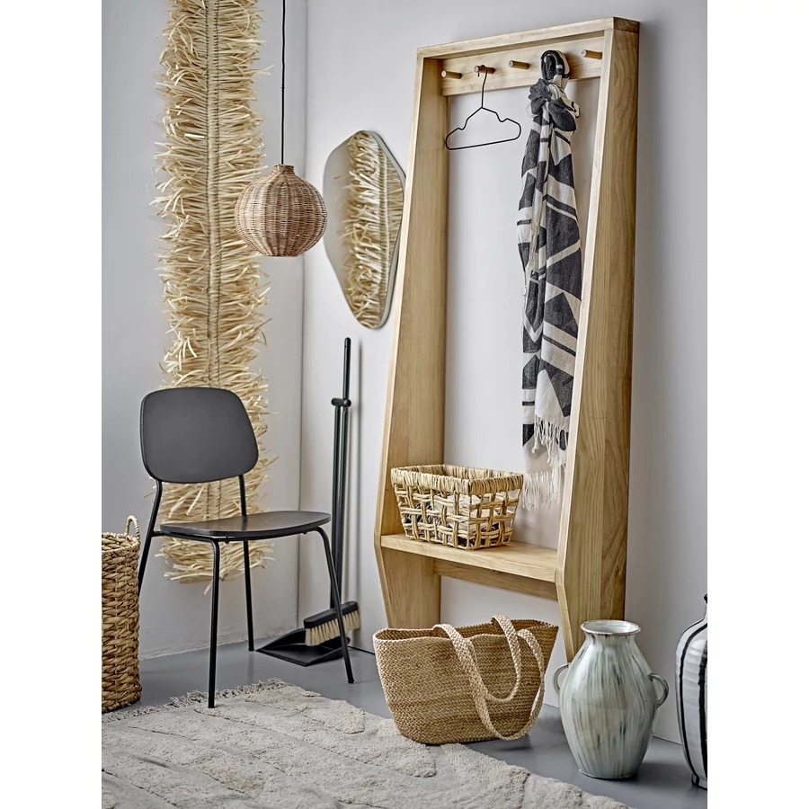 Ezüst szélű organikus tükör