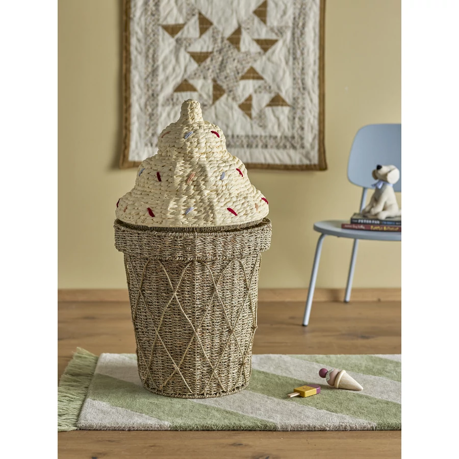 Fagyi alakú tárolókosár