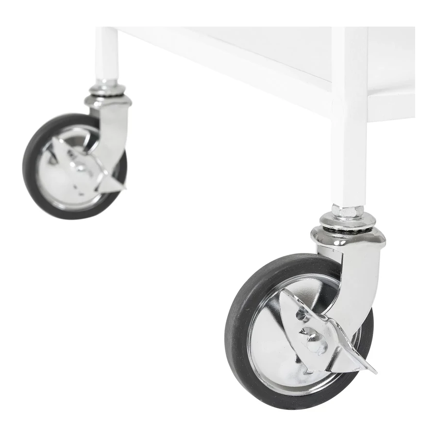 Fehér polcos bárkocsi