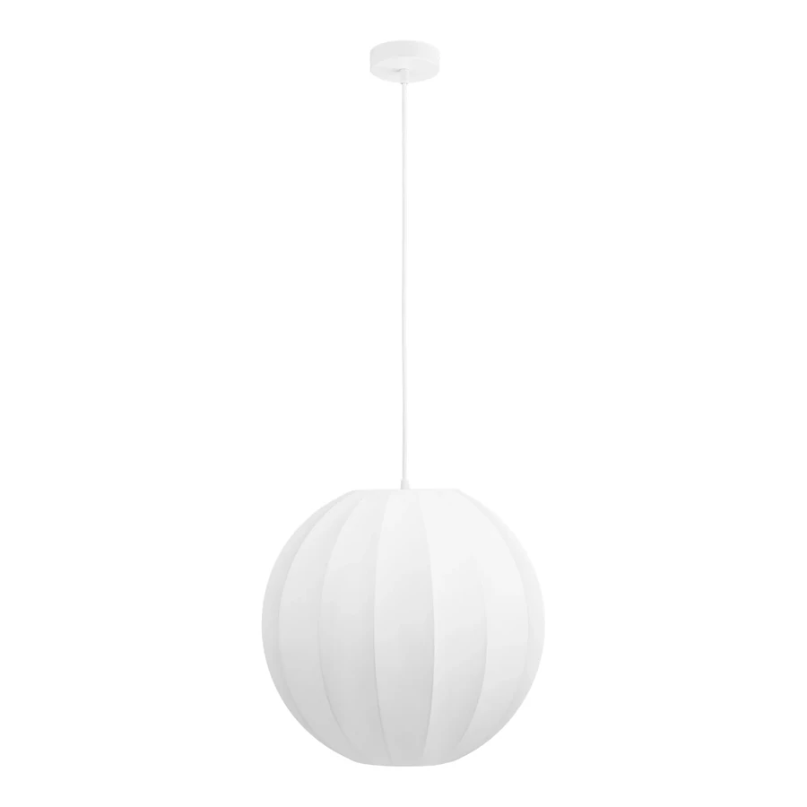 Fehér skandináv stílusú függőlámpa 40 cm