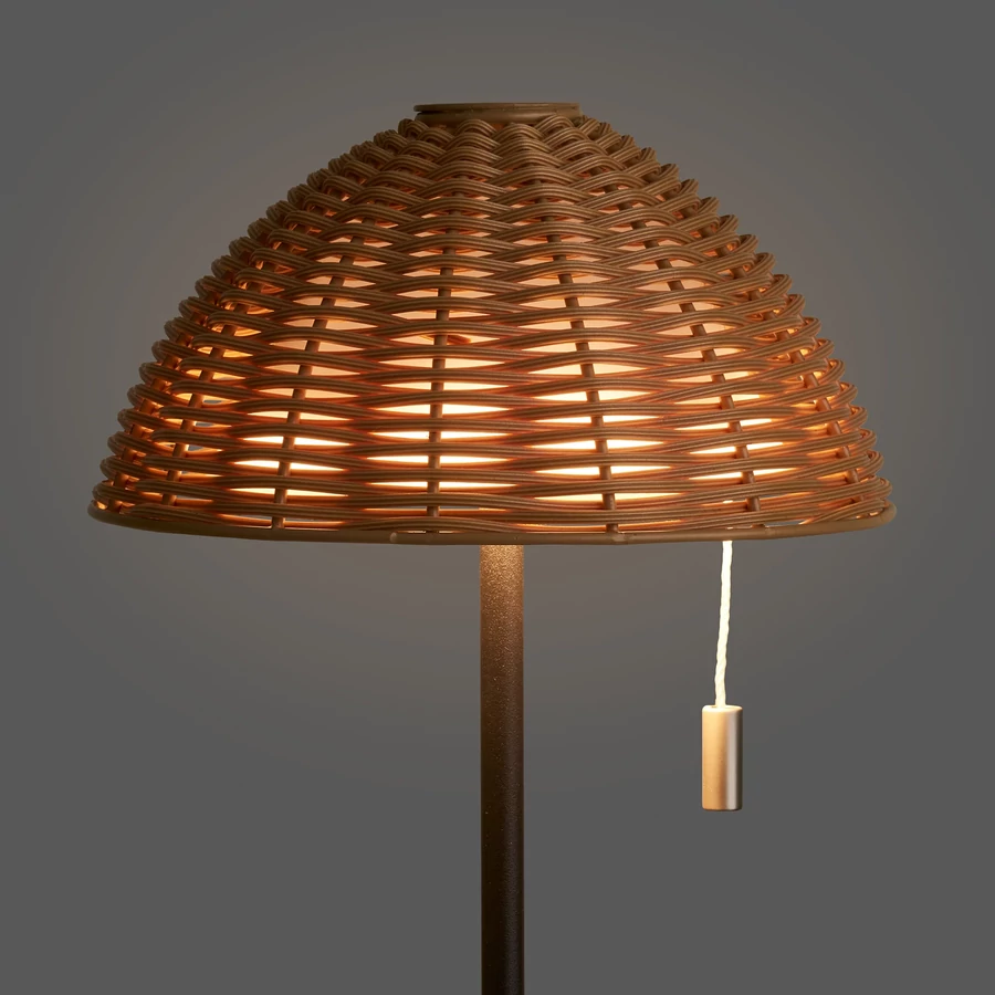 Fonott búrájú LED kültéri lámpa 32 cm