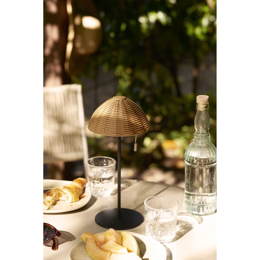 Fonott búrájú LED kültéri lámpa 32 cm