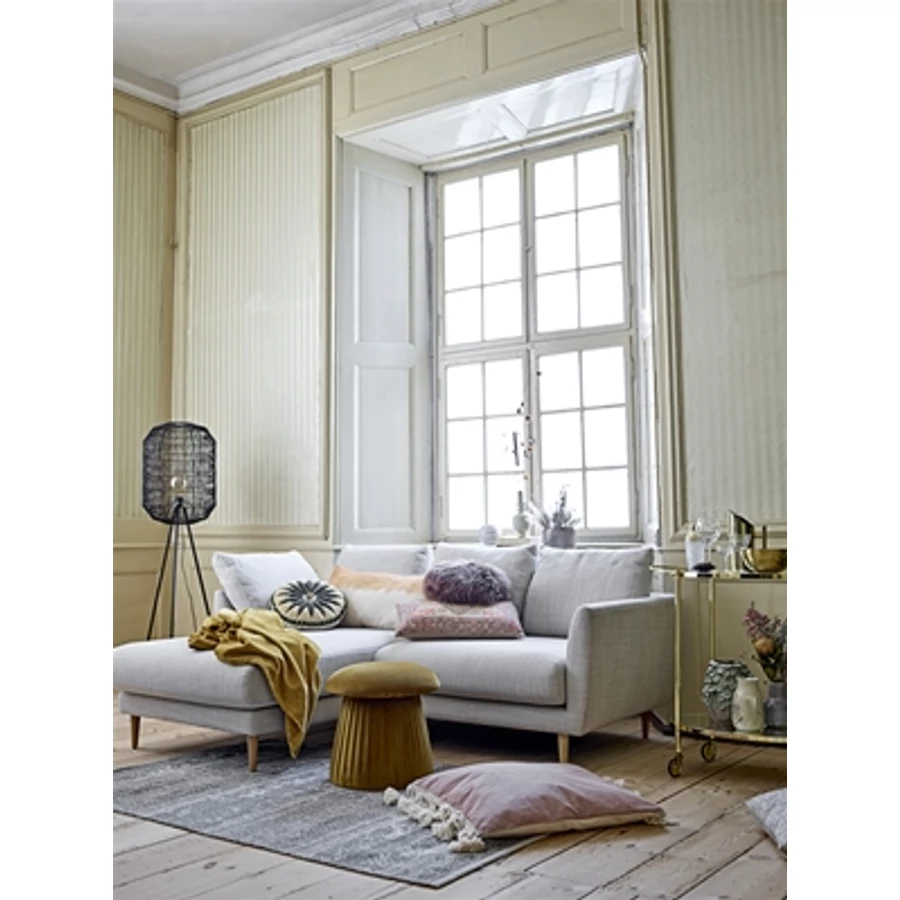 Gomba alakú bársony puff