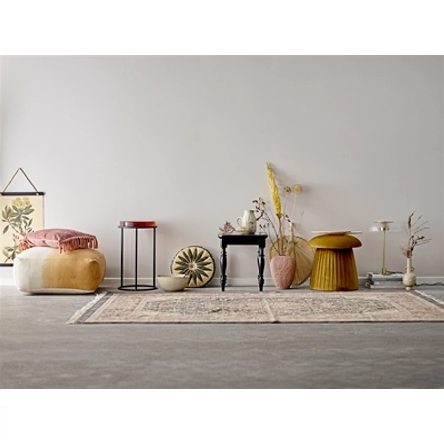 Gomba alakú bársony puff